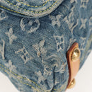 LOUIS VUITTON Monogram Denim Buggy GM Shoulder Bag Blue M95048 LV Auth yk21020V-16