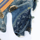 LOUIS VUITTON Monogram Denim Buggy GM Shoulder Bag Blue M95048 LV Auth yk21020V-21