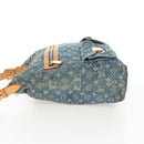 LOUIS VUITTON Monogram Denim Buggy GM Shoulder Bag Blue M95048 LV Auth yk21020V-3