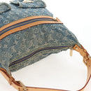 LOUIS VUITTON Monogram Denim Buggy GM Shoulder Bag Blue M95048 LV Auth yk21020V-6