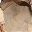 Chloe Marcie Hand Bag Leather 2way Brown Gold Auth yk21022-25