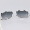 CHANEL Sunglasses plastic White CC Auth yk21023M-9
