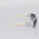 CHANEL Sunglasses plastic White CC Auth yk21023M-3
