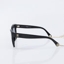 CHANEL Sunglasses plastic Black CC Auth yk21025M-3