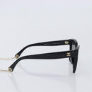 CHANEL Sunglasses plastic Black CC Auth yk21025M-4