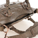 Balenciaga The Giant First Hand Bag Leather 2way Beige 285433 Auth yk21029SAM-6