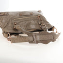 Balenciaga The Giant First Hand Bag Leather 2way Beige 285433 Auth yk21029SAM-9