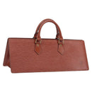 LOUIS VUITTON Epi Sac Triangle Hand Bag Brown M52093 LV Auth yk21038-1