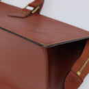 LOUIS VUITTON Epi Sac Triangle Hand Bag Brown M52093 LV Auth yk21038-11