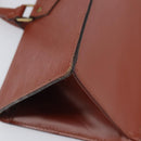 LOUIS VUITTON Epi Sac Triangle Hand Bag Brown M52093 LV Auth yk21038-12