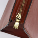 LOUIS VUITTON Epi Sac Triangle Hand Bag Brown M52093 LV Auth yk21038-17