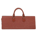 LOUIS VUITTON Epi Sac Triangle Hand Bag Brown M52093 LV Auth yk21038-3