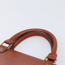 LOUIS VUITTON Epi Sac Triangle Hand Bag Brown M52093 LV Auth yk21038-9