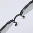 CHANEL Sunglasses Metal Black CC Auth yk21042M-13