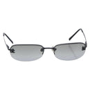 CHANEL Sunglasses Metal Black CC Auth yk21042M-2