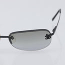 CHANEL Sunglasses Metal Black CC Auth yk21042M-7