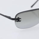 CHANEL Sunglasses Metal Black CC Auth yk21042M-8