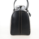 CHANEL Wild Stitch Boston Bag Leather Black Gold CC Auth yk21043SAM-5