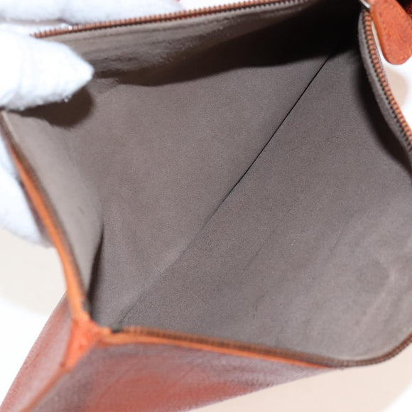 Bottega Veneta INTRECCIATO Cabas Hand Bag Leather Brown 113129 Auth yk21049SAM