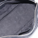 GUCCI GG Canvas Guccissima Hand Bag Black Silver 232958 Auth yk21051V-17
