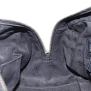 GUCCI GG Canvas Guccissima Hand Bag Black Silver 232958 Auth yk21051V-19