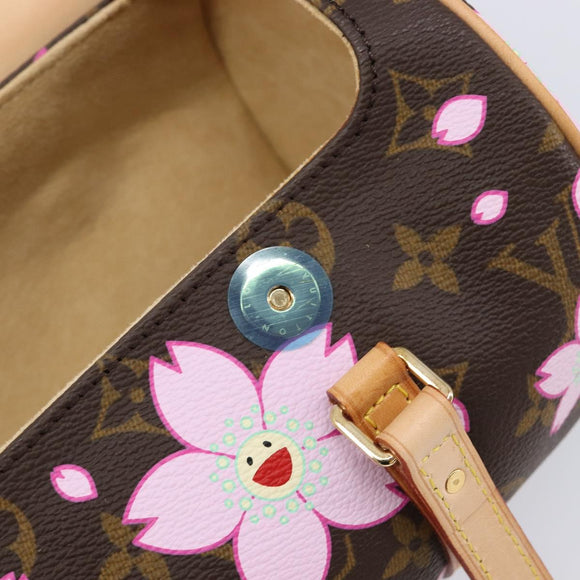 LOUIS VUITTON Papillon GM Bag Takashi Murakami M92009 LV Auth yk21054SM