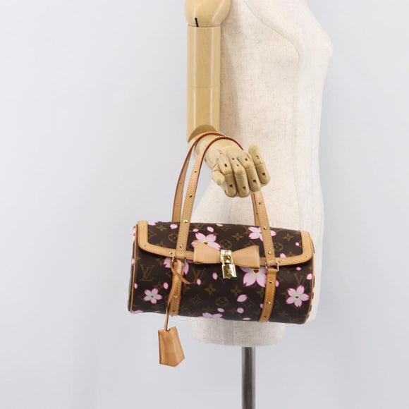 LOUIS VUITTON Papillon GM Bag Takashi Murakami M92009 LV Auth yk21054SM