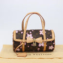 LOUIS VUITTON Papillon GM Bag Takashi Murakami M92009 LV Auth yk21054SM-24