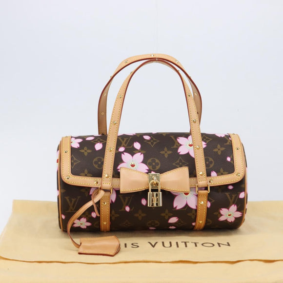LOUIS VUITTON Papillon GM Bag Takashi Murakami M92009 LV Auth yk21054SM