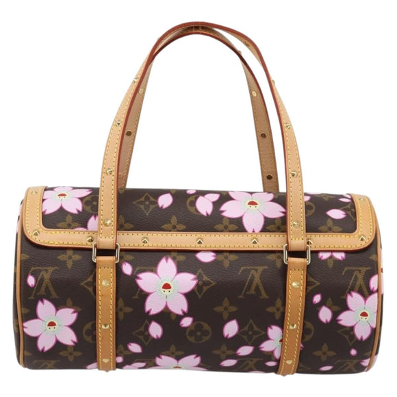 LOUIS VUITTON Papillon GM Bag Takashi Murakami M92009 LV Auth yk21054SM