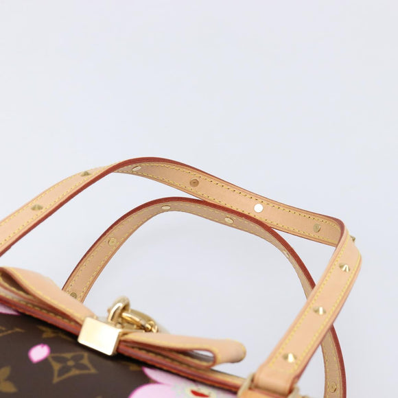 LOUIS VUITTON Papillon GM Bag Takashi Murakami M92009 LV Auth yk21054SM