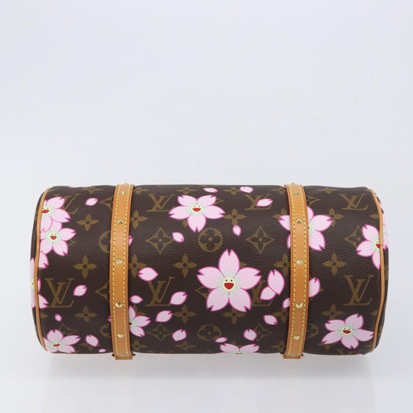 LOUIS VUITTON Papillon GM Bag Takashi Murakami M92009 LV Auth yk21054SM