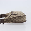 GUCCI GG Canvas Shoulder Bag Beige Silver 001 4198 Auth yk21057SAV-5