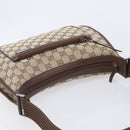 GUCCI GG Canvas Shoulder Bag Beige Silver 001 4198 Auth yk21057SAV-6