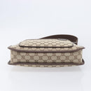 GUCCI GG Canvas Shoulder Bag Beige Silver 001 4198 Auth yk21057SAV-9