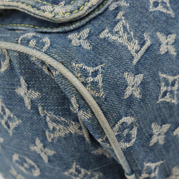 LOUIS VUITTON Monogram Denim Neo Speedy Hand Bag Blue M95019 LV Auth yk21062V