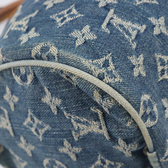 LOUIS VUITTON Monogram Denim Neo Speedy Hand Bag Blue M95019 LV Auth yk21062V