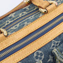 LOUIS VUITTON Monogram Denim Neo Speedy Hand Bag Blue M95019 LV Auth yk21062V-15
