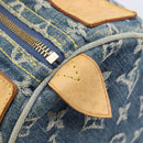 LOUIS VUITTON Monogram Denim Neo Speedy Hand Bag Blue M95019 LV Auth yk21062V-17