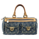 LOUIS VUITTON Monogram Denim Neo Speedy Hand Bag Blue M95019 LV Auth yk21062V-2