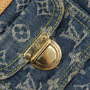 LOUIS VUITTON Monogram Denim Neo Speedy Hand Bag Blue M95019 LV Auth yk21062V-28
