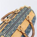 LOUIS VUITTON Monogram Denim Neo Speedy Hand Bag Blue M95019 LV Auth yk21062V-6