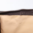 FENDI Zucca Canvas Clutch Bag Black Brown Auth yk21063A-18