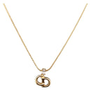 Christian Dior Necklace Metal Gold Auth yk21065M-1