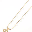 Christian Dior Necklace Metal Gold Auth yk21065M-10