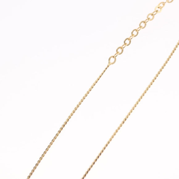 Christian Dior Necklace Metal Gold Auth yk21065M