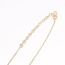 Christian Dior Necklace Metal Gold Auth yk21065M-13