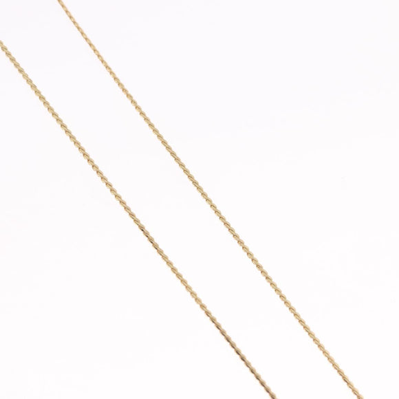 Christian Dior Necklace Metal Gold Auth yk21065M