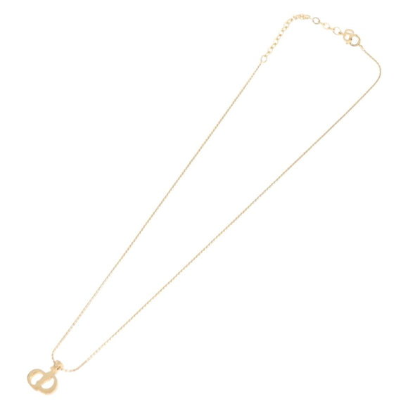 Christian Dior Necklace Metal Gold Auth yk21065M