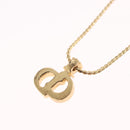 Christian Dior Necklace Metal Gold Auth yk21065M-9